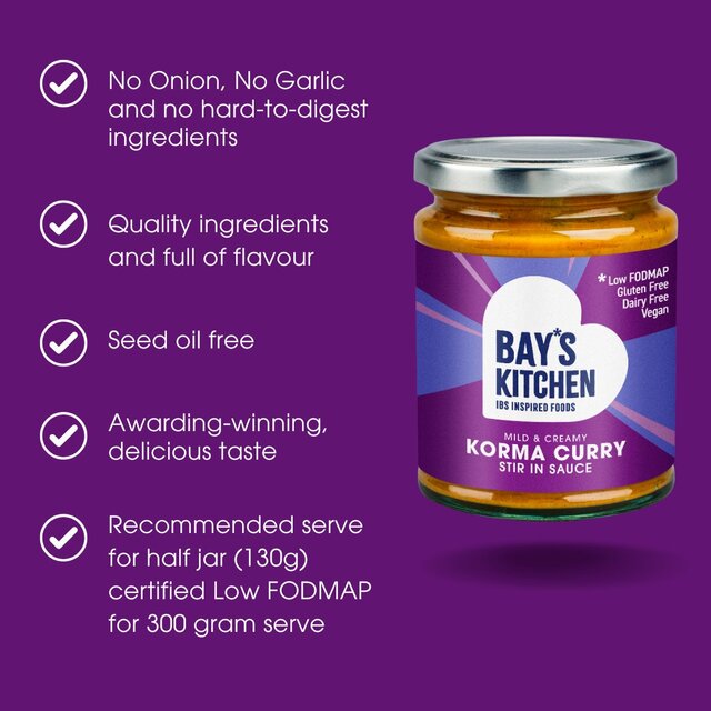 Bay's Kitchen Mild Korma Low Fodmap Stir-in Sauce thumbnail 2