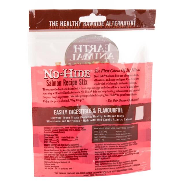 Earth Animal No Hide Salmon Dog Stix Dog Treats thumbnail 2