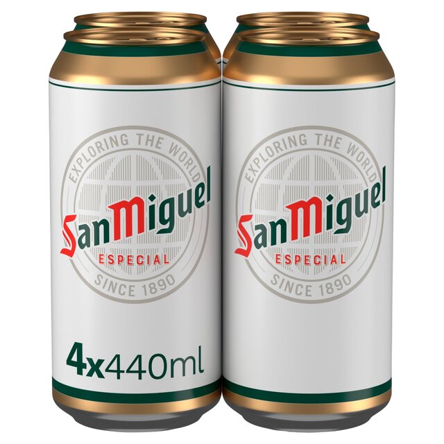 San Miguel Premium Lager Beer Cans thumbnail 2