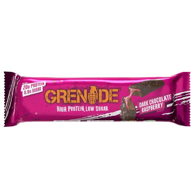 Grenade Dark Chocolate Raspberry Protein Bar