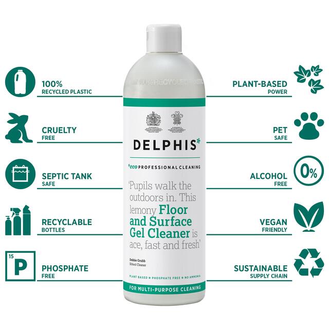 Delphis Eco Floor and Surface Gel Cleaner thumbnail 2