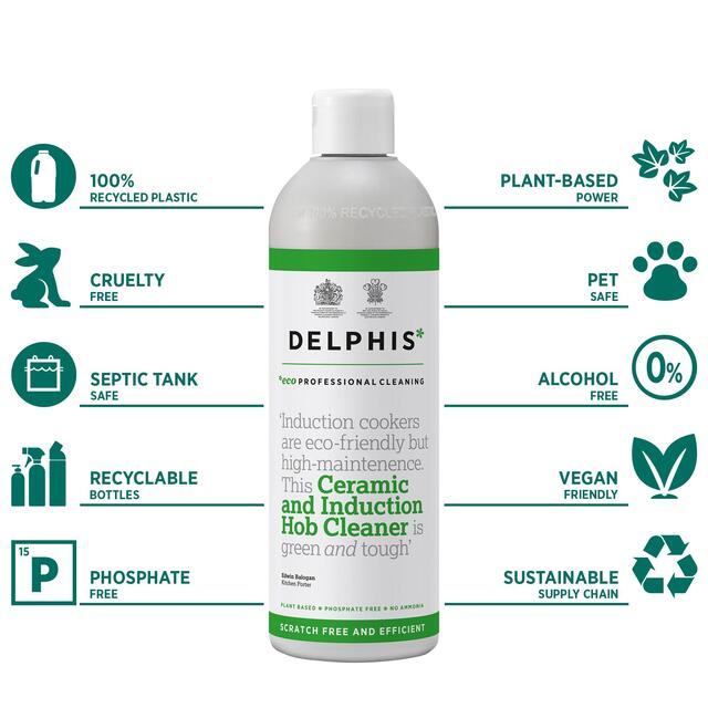 Delphis Eco Ceramic and Induction Hob Cleaner thumbnail 2