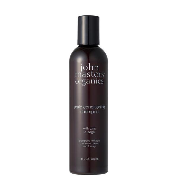 John Masters Organics Scalp Conditioning Shampoo with Zinc & Sage.