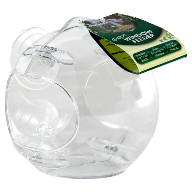 Peckish Globe Window Bird Feeder thumbnail 5
