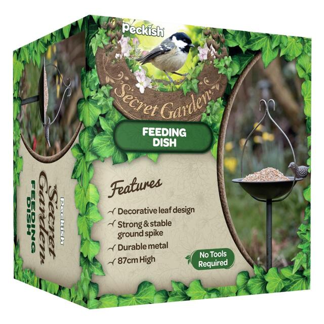 Peckish Secret Garden Bird Feeding Dish thumbnail 2