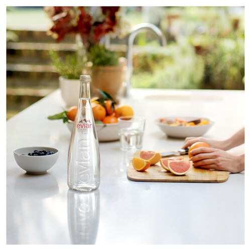 Evian Still Mineral Water Glass Bottle thumbnail 10