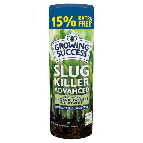 Growing Success Advanced Organic Slug Killer 500 g + 15% Extra Free