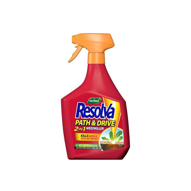 Resolva Path & Drive Ready To Use Weed Killer, 1L