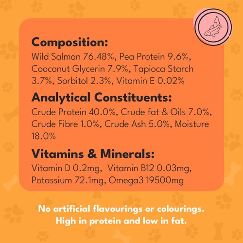 Pet Munchies Wild Salmon Strips thumbnail 5