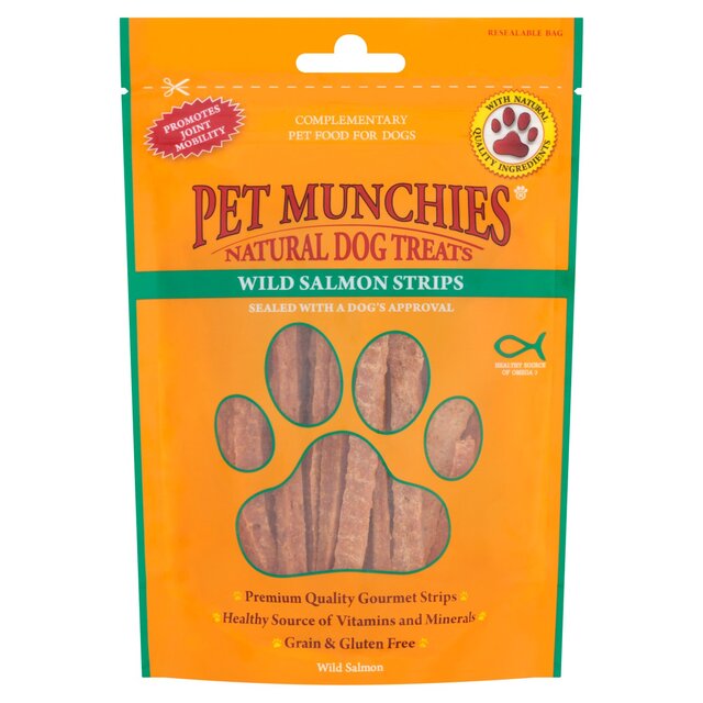 Pet Munchies Wild Salmon Strips