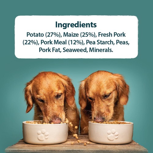 Burns Sensitive Adult Pork & Potato Dry Dog Food thumbnail 2