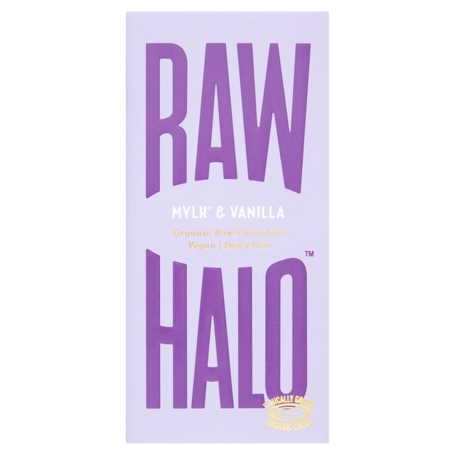 Raw Halo Vegan Mylk & Vanilla Chocolate Bar thumbnail 2