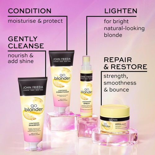 John Frieda Sheer Blonde Go Blonder Lightening Shampoo thumbnail 2