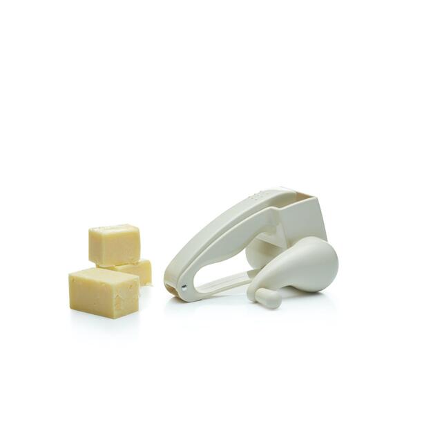 KitchenCraft Plastic Rotary Grater Mill with Three Blades, Display Boxed thumbnail 4