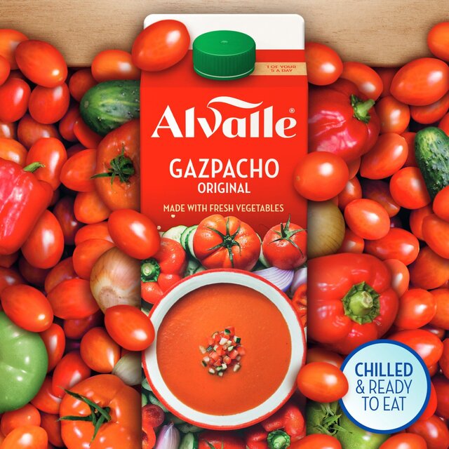 Alvalle Gazpacho Original Vegetable Soup thumbnail 2