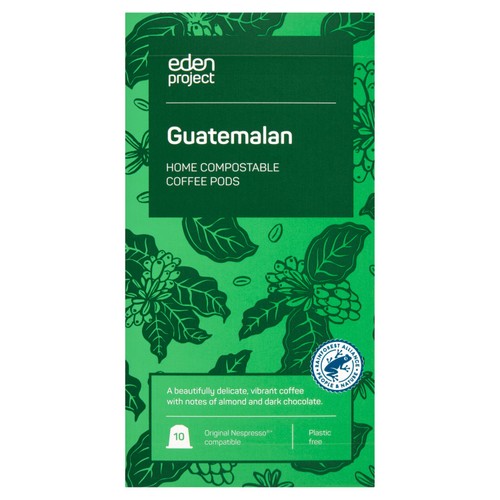 Eden Project Home compostable Nespresso capsules - Guatemala
