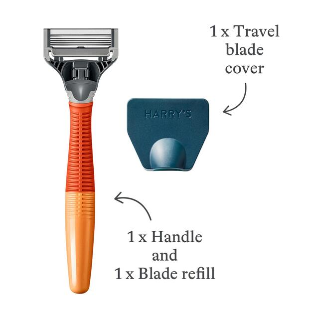 Harry's Truman Razor & Blade Orange thumbnail 2