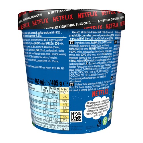 Ben & Jerry's Netflix & Chilll'd Peanut Butter Ice Cream Tub thumbnail 4