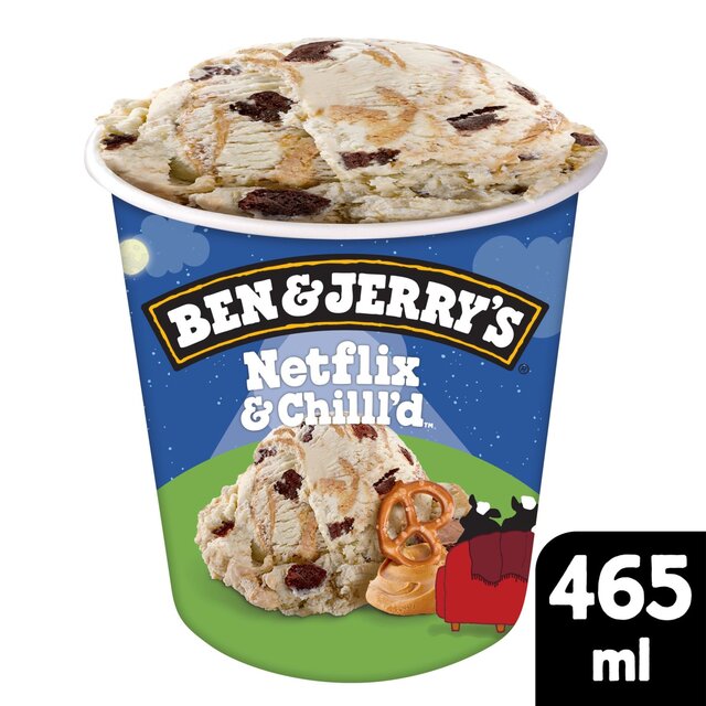 Ben & Jerry's Netflix & Chilll'd Peanut Butter Ice Cream Tub thumbnail 2