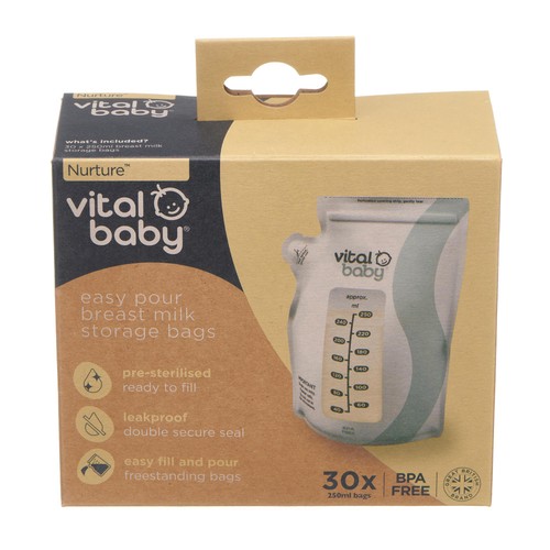 Vital Baby Breast Milk Storage Bags thumbnail 7