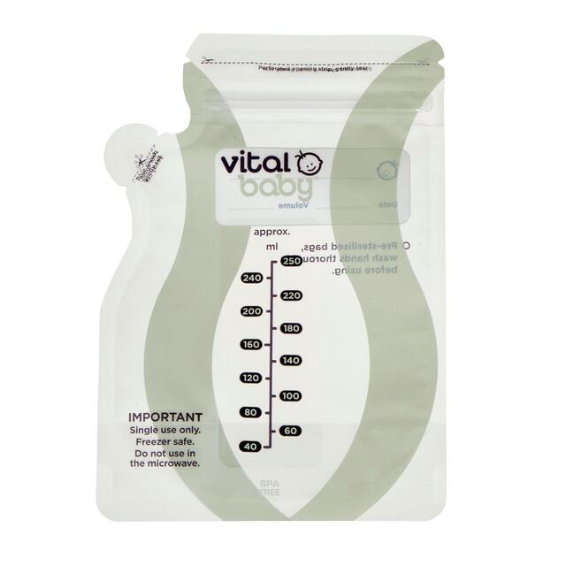 Vital Baby Breast Milk Storage Bags thumbnail 3