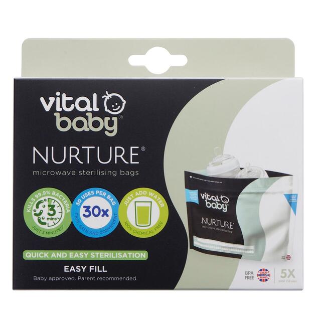 Vital Baby Microwave Sterilising Bags thumbnail 2