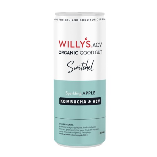 Willy's Sparkling Apple, Kombucha & Apple Cider Vinegar