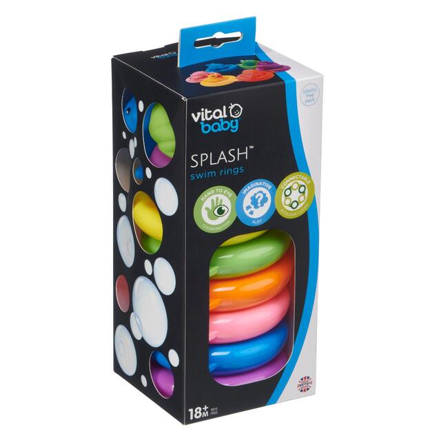 Vital Baby Swim Rings Bath Water Toy thumbnail 6