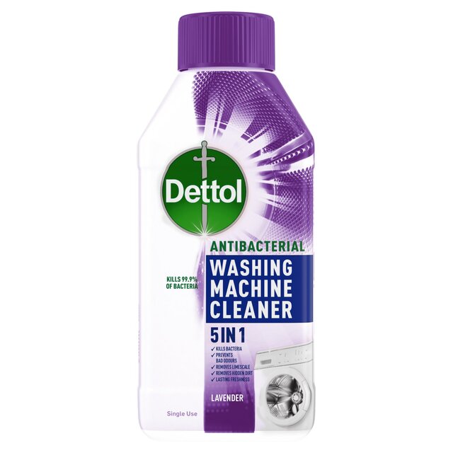 Dettol Antibacterial Washing Machine Cleaner Lavender thumbnail 3