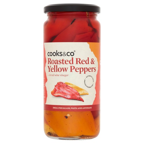 Cooks & Co Roasted Red & Yellow Peppers thumbnail 2