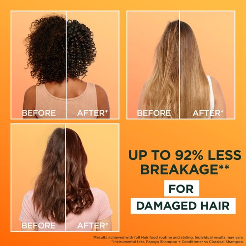 Garnier Ultimate Blends Repairing Hair Food Papaya Conditioner Damaged Hair thumbnail 2