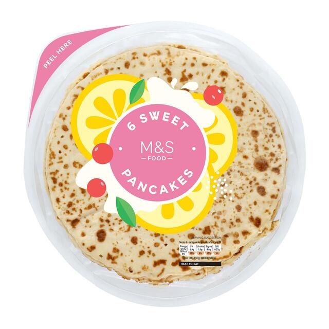 M&S 6 Sweet Pancakes thumbnail 2