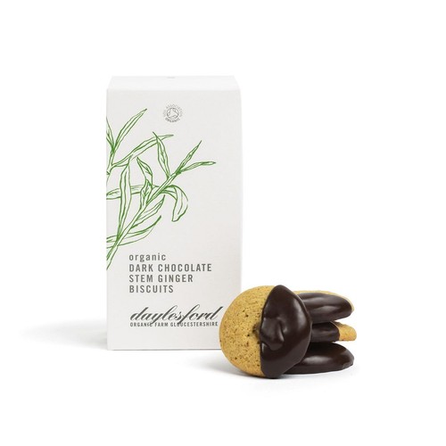 Daylesford Organic Chocolate Dipped Ginger Biscuits thumbnail 2