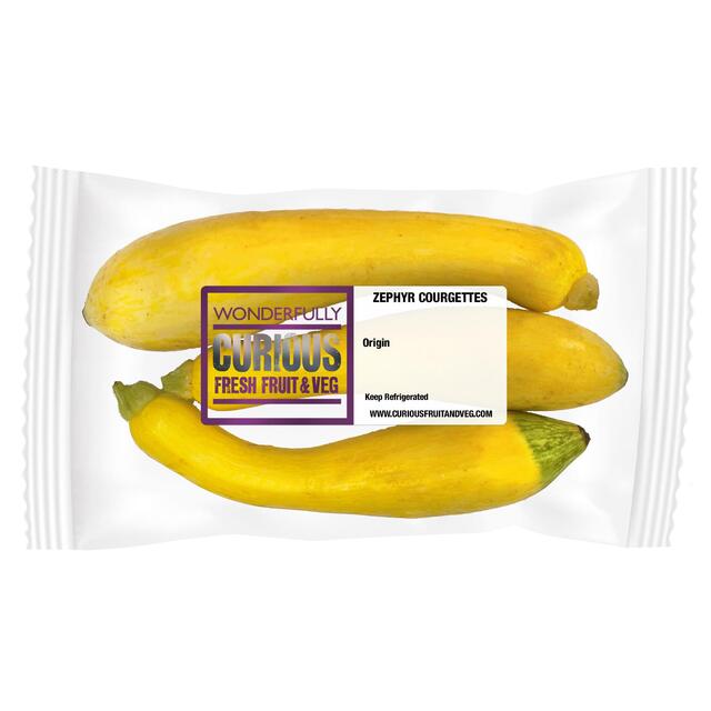 Wonderfully Curious British Zephyr Courgettes