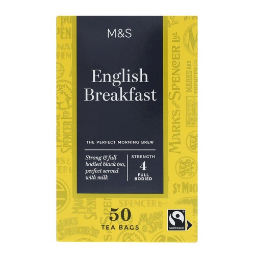 M&S Fairtrade English Breakfast Tea Bags
