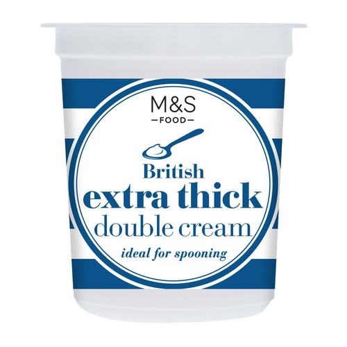 M&S British Extra Thick Double Cream thumbnail 2