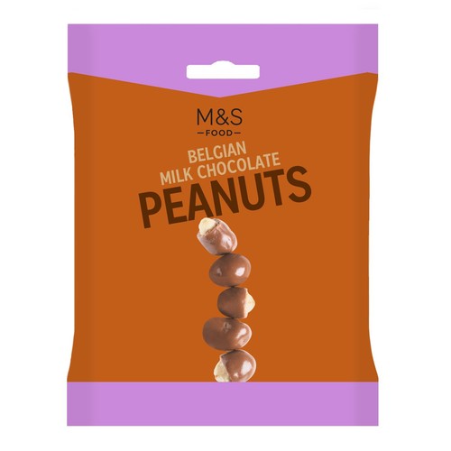 M&S Belgian Milk Chocolate Peanuts