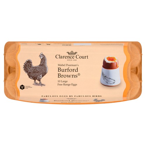 Clarence Court Burford Brown Large Free Range Eggs
