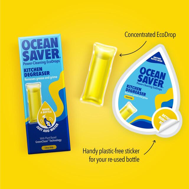 OceanSaver Kitchen Degreaser EcoDrop, Citrus Kelp thumbnail 3