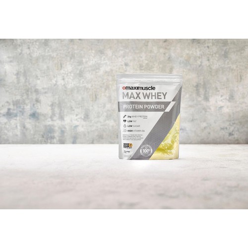 Maximuscle Vanilla Max Whey Protein Powder  thumbnail 4