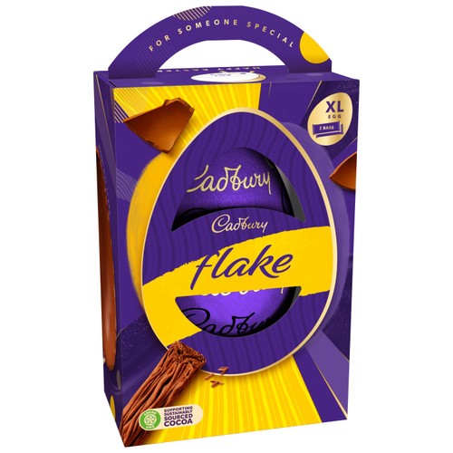 Cadbury Flake Chocolate Gift Easter Egg thumbnail 3