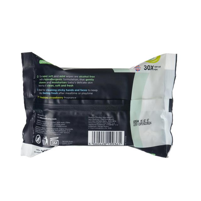 Vital Baby Fruity Fragrance Hand & Face Wipes thumbnail 3