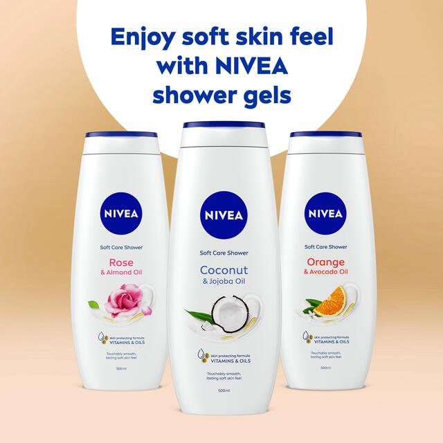 NIVEA Coconut & Jojoba Oil Shower Cream thumbnail 4