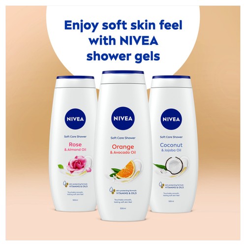 NIVEA Orange & Avocado Oil Shower Cream  thumbnail 2