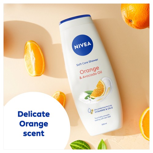 NIVEA Orange & Avocado Oil Shower Cream  thumbnail 4