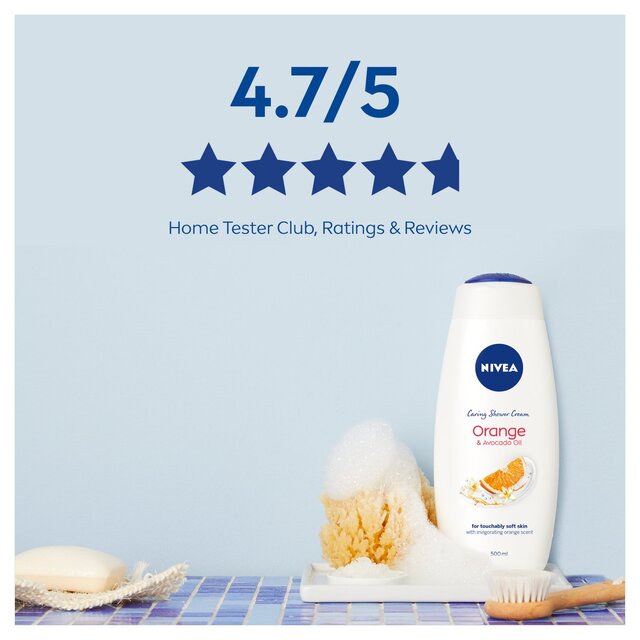 NIVEA Orange & Avocado Oil Shower Cream thumbnail 6