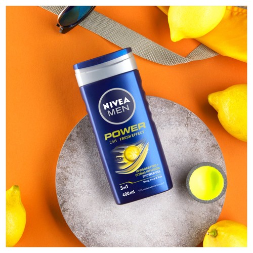 NIVEA MEN Power 3 in 1 Shower Gel thumbnail 2