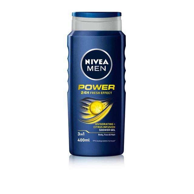 NIVEA MEN Power 3 in 1 Shower Gel