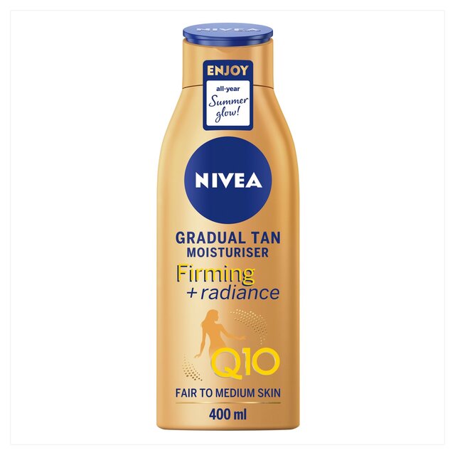 NIVEA Q10 Gradual Tan Firming Body Moisturiser Fair To Medium Skin