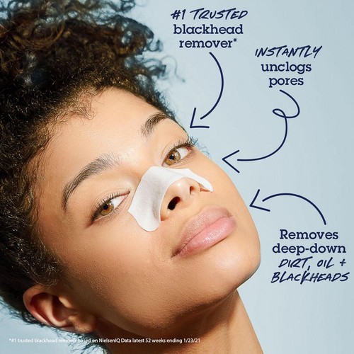 Biore Witch Hazel Ultra Deep Cleansing Nose Pore Strips For Spot Prone Skin thumbnail 3